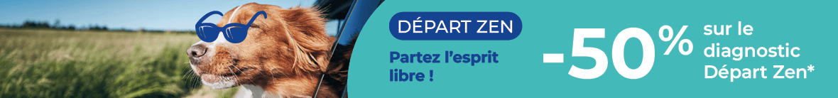 Départ Zen : profitez de -50% sur le diagnostic Départ Zen !