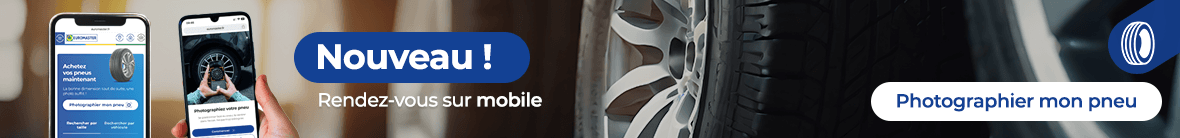 Rendez-vous sur mobile et photographiez votre pneumatique !