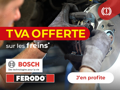 TVA offerte sur les freins