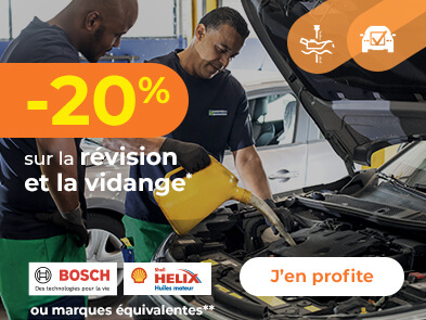 -20% sur la révision et la vidange*