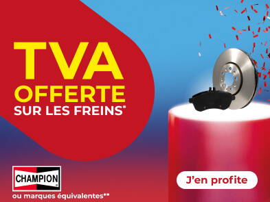 TVA offerte sur les freins