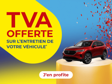 TVA offerte sur l'entretien de votre véhicule
