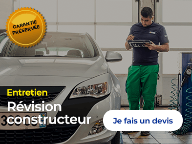 Révision garantie constructeur