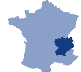carte rhone-alpes - Euromaster