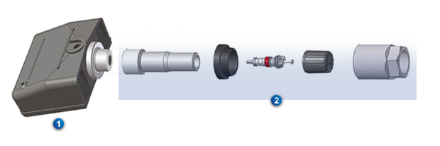 TPMS vue eclate - Euromaster