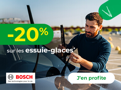 -20% sur les balais d'essuie-glaces