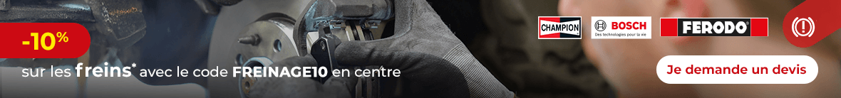 -10% sur les freins