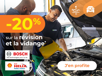 -20% sur la révision et la vidange