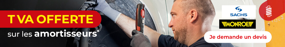 CN7 - Entretien - TVA offerte sur les amortisseurs TVA offerte sur les amortisseurs