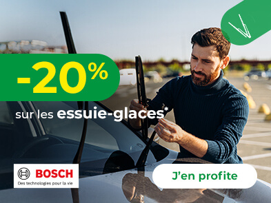 -20% sur les essuie-glaces