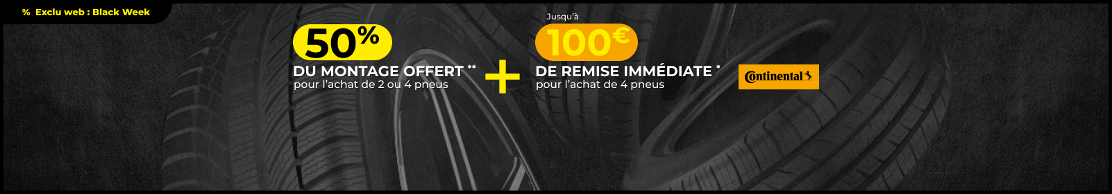 Bandeau homepage - CN8 2025 - Black Friday Continental