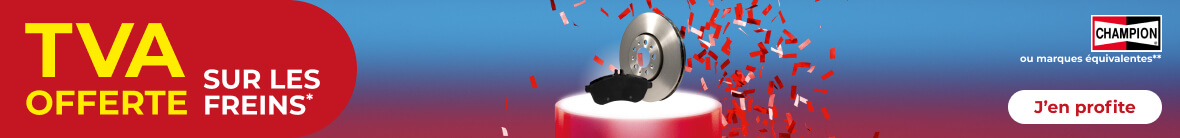 TVA offerte sur les freins