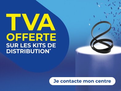 TVA offerte sur les kits de distribution*