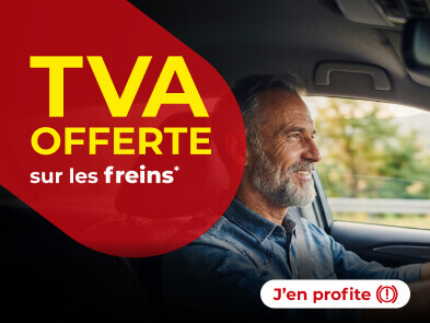 TVA offerte sur les freins