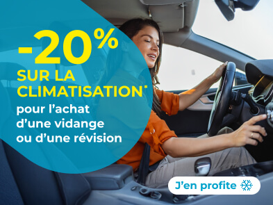 -20% sur la climatisation pour l'achat d'une vidange ou d'une révision