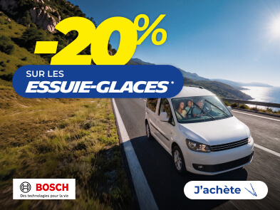 -20% sur les essuie-glaces
