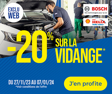 -20% sur la vidange