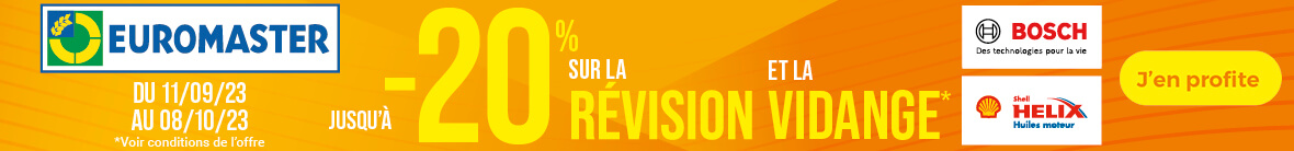 20% de remise sur votre forfait révision