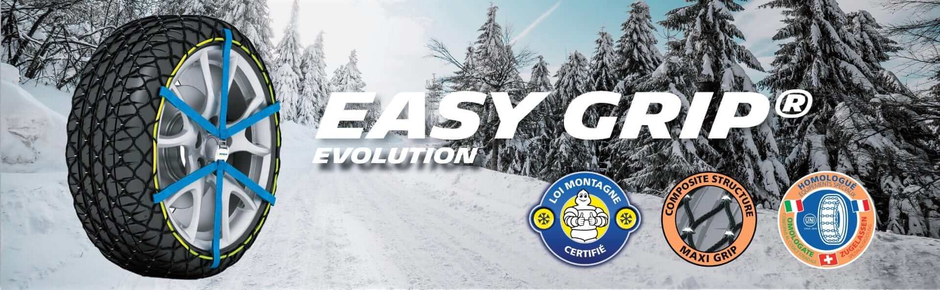 Chaînes à neige composites Easy Grip de Michelin